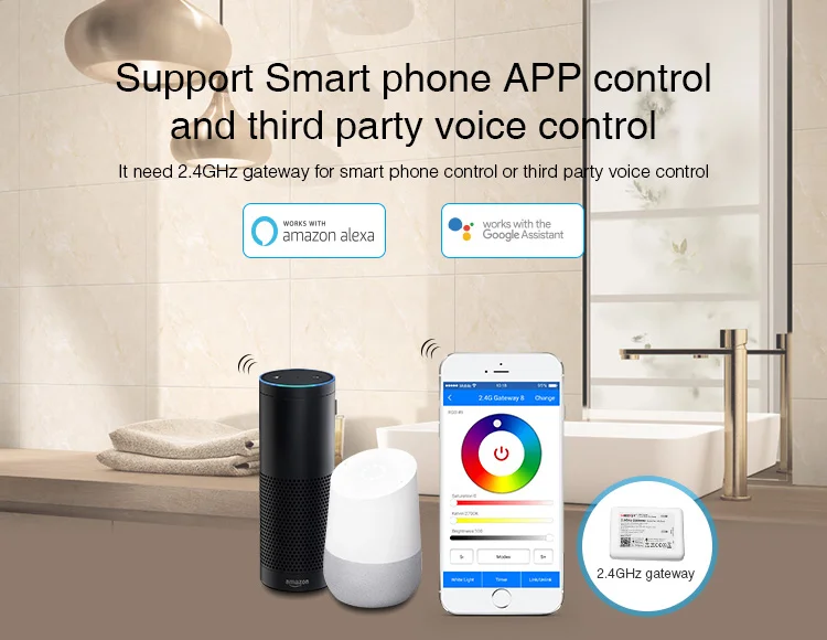 Synergy 21 LED Retrofit GU10 6W RGB-WW (RGB-CCT) Spot *Milight/Miboxer*