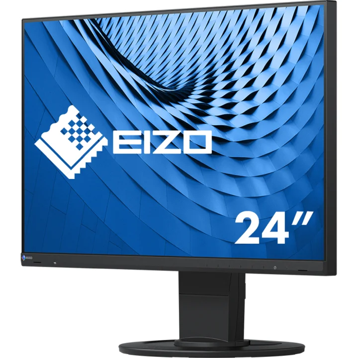 TFT 24" EIZO FlexScan EcoView UltraSlim EV2460-BK Monitor schwarz, IPS-Panel