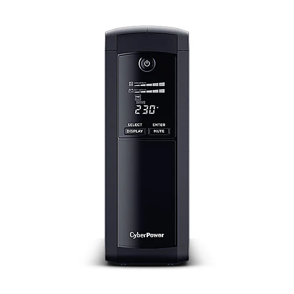 CyberPower USV, Value Pro-Serie, 1200VA/720W, Line-Interactive, USB/RS232, LCD, IEC C14 Kaltgeräte