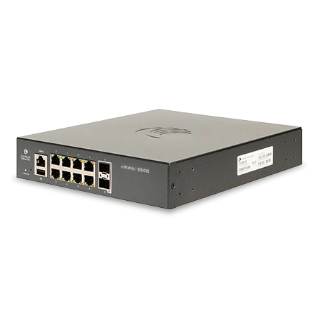 Cambium Networks cnMatrix, 8x Ehternet Switch, 2x SFP, EX1010
