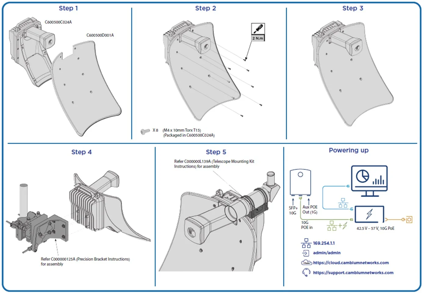 Cambium Networks cnWave 60GHz V3000 Client Node Radio Only