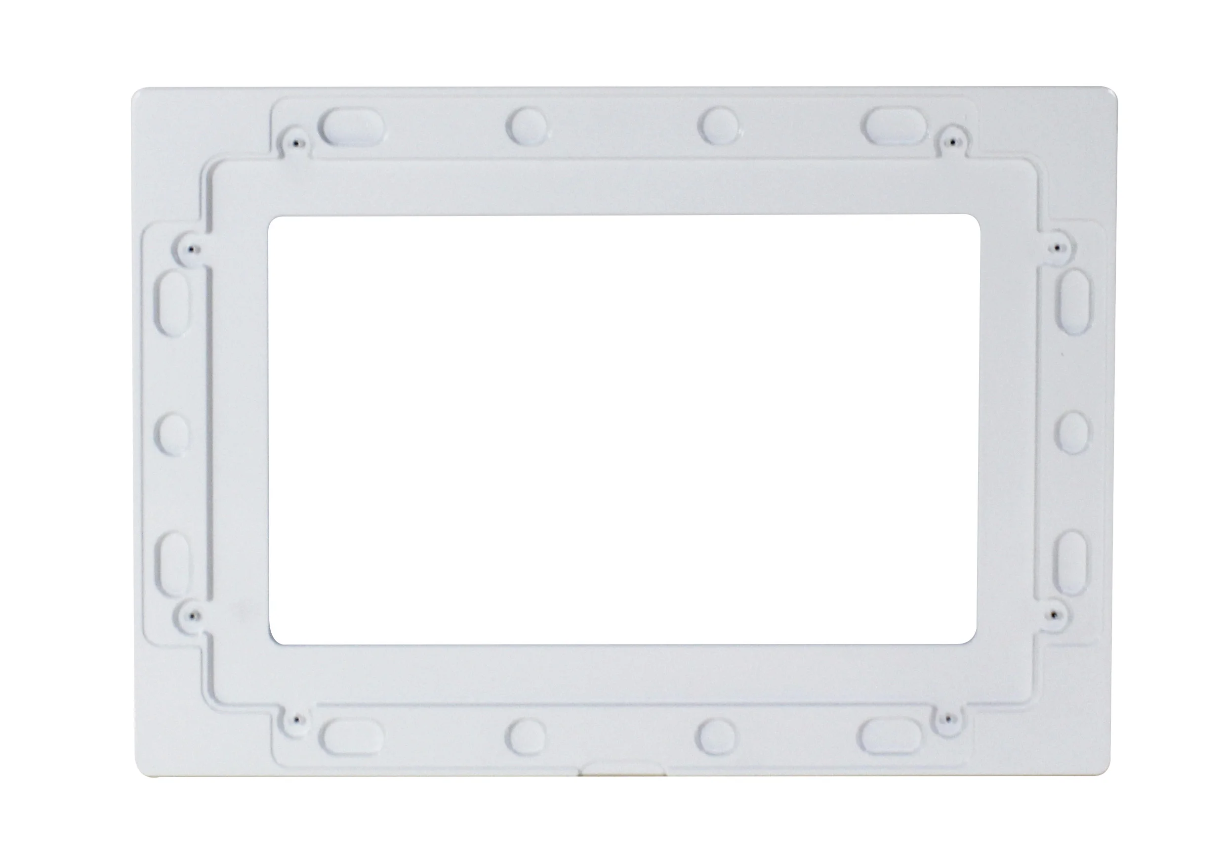 ALLNET Touch Display Tablet 10 Zoll zbh. Blende für Einbaurahmen, weiß breit