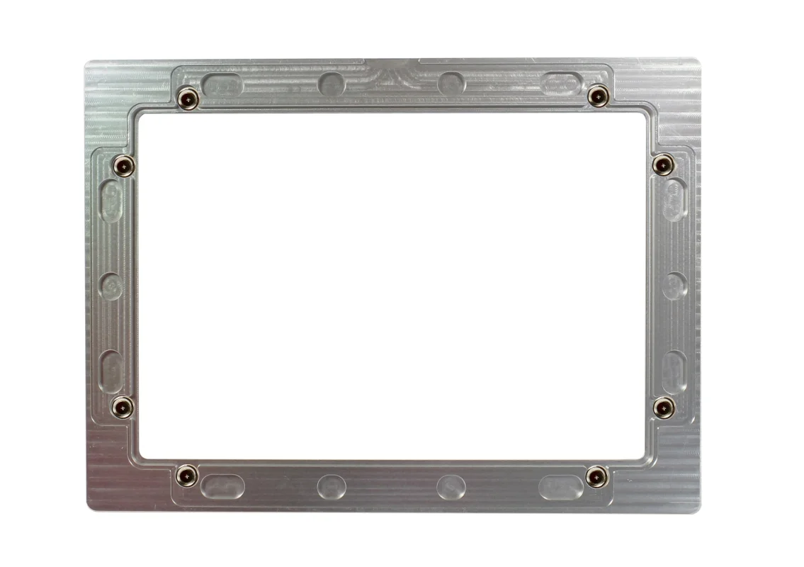 ALLNET Touch Display Tablet 10 Zoll zbh. Blende für Einbaurahmen silber schmal