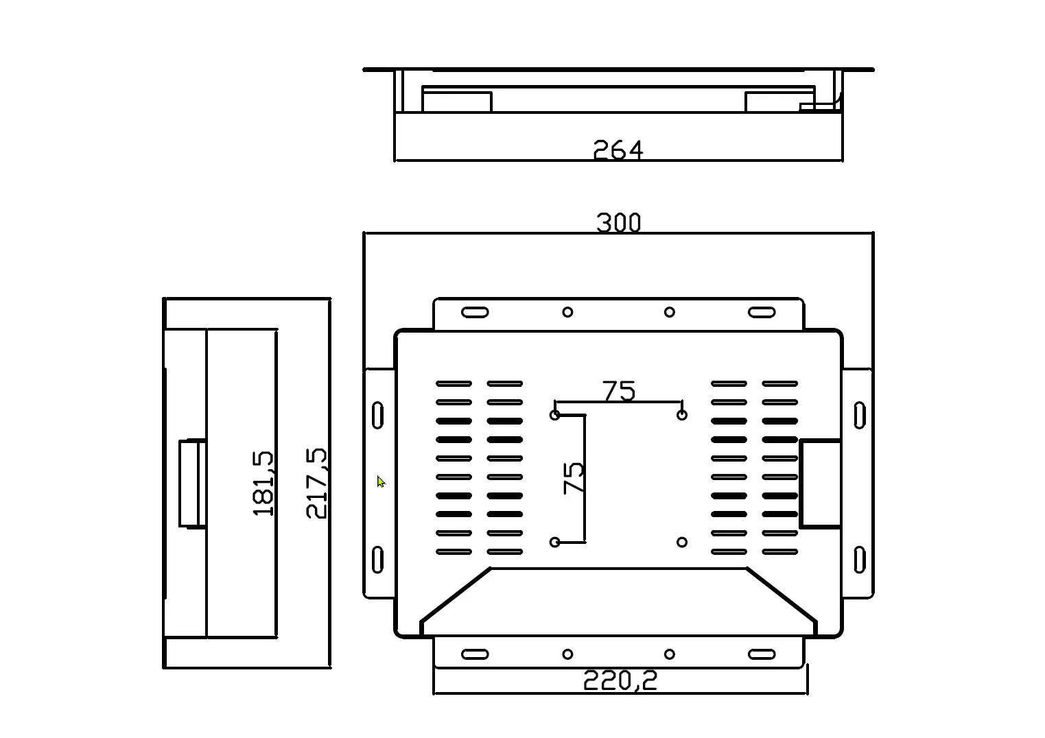 ALLNET Touch Display Tablet 10 Zoll zbh. Wandmontage Einbaurahmen für Unterputz/Hohlraum aufliegend