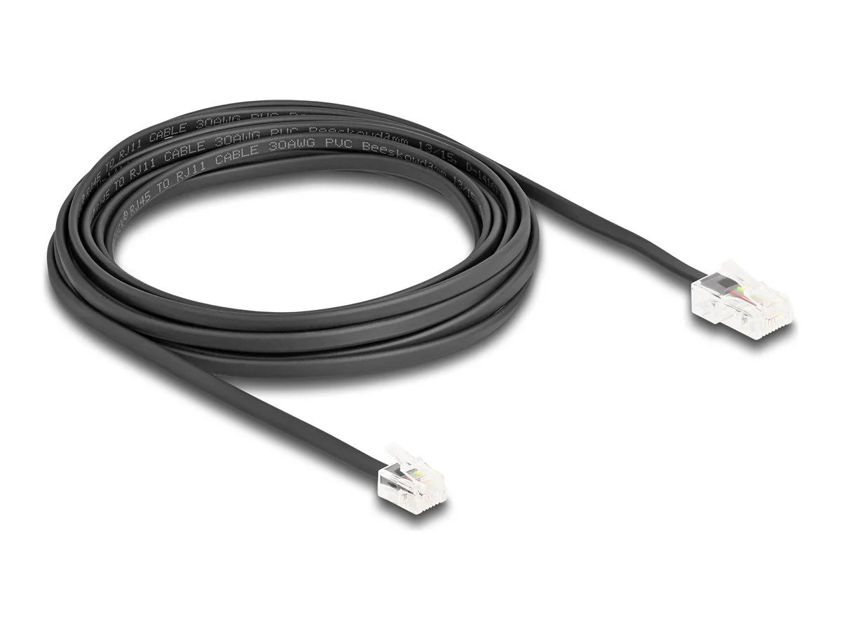 DELOCK Telefonk RJ45 Stecker zu RJ11 5m