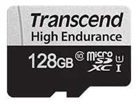 TRANSCEND 128GB microSD w/ adapter U1