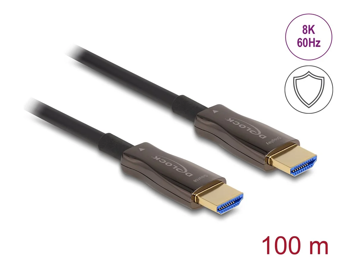 DELOCK Aktives Optisches HDMI Kabel 100m