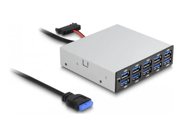 DELOCK 8,89cm 5 Gbps Front Panel 10xUSB