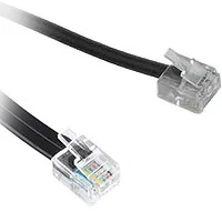 Kabel TK DSL RJ45/RJ11-Stecker 3m, weiss