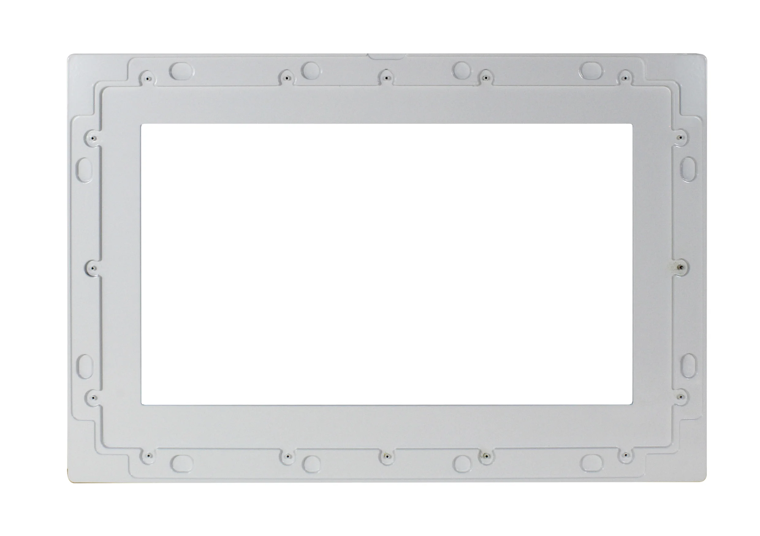 ALLNET Touch Display Tablet 15 Zoll zbh. Blende für Einbaurahmen, weiß breit