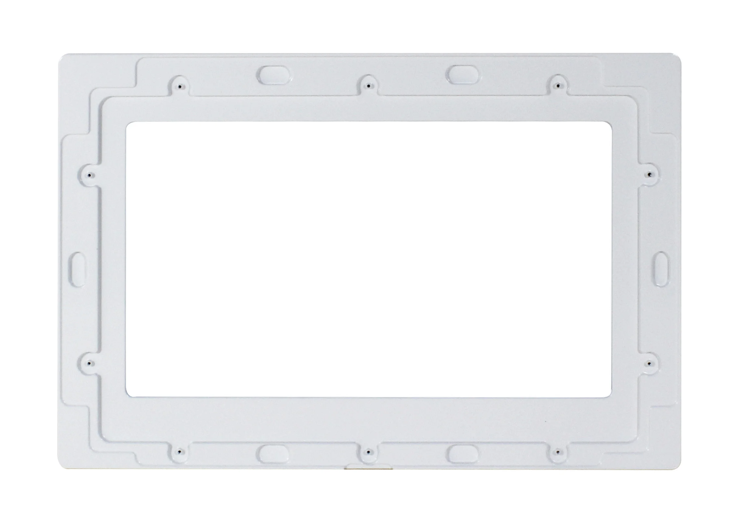 ALLNET Touch Display Tablet 12 Zoll zbh. Blende für Einbaurahmen, weiß breit