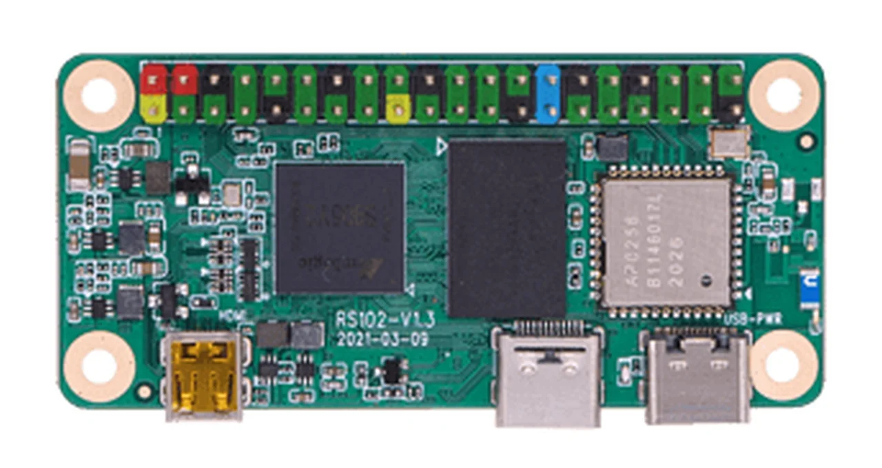 Radxa Zero 4GB/128GB D4E128H, Pinleiste gelötet, Antenne onboard