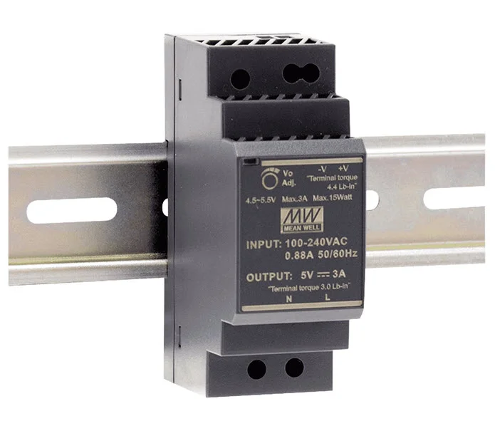 ALLNET Ersatznetzteil - 5V / 3A 15W MEANWELL Hutschiene