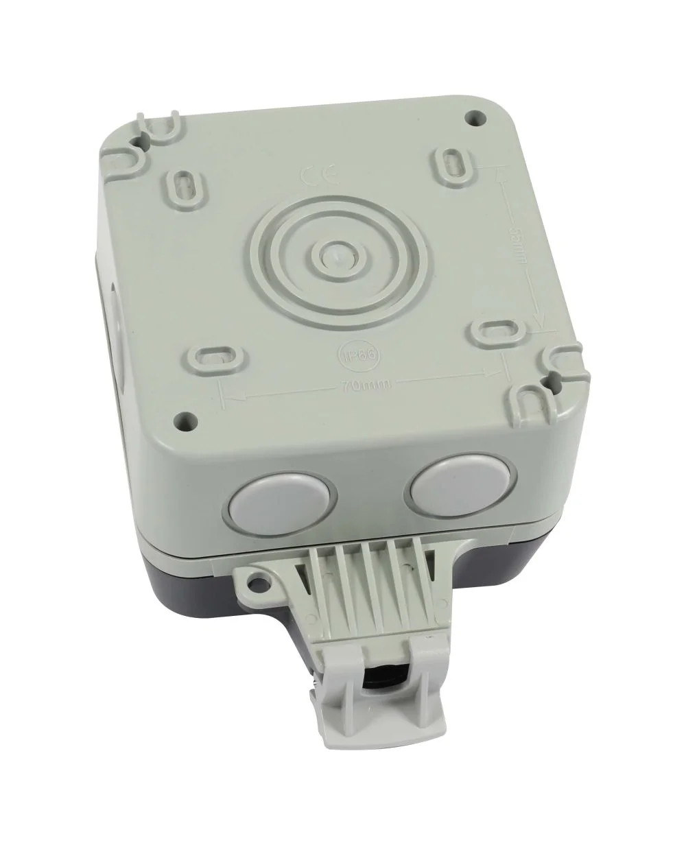 Keystone, Modulträger, Aufputzgehäuse IP66, mit Lasche für Ringschloss, Synergy 21,