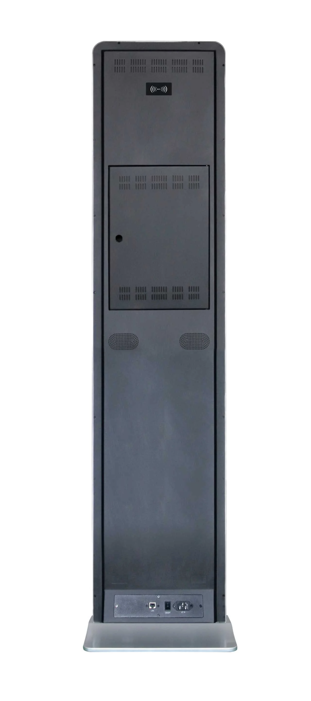 Allnet Standdisplay 21 Zoll 10Point-Touch mit Prospekthalter PoE, Android, Farbe Schwarz