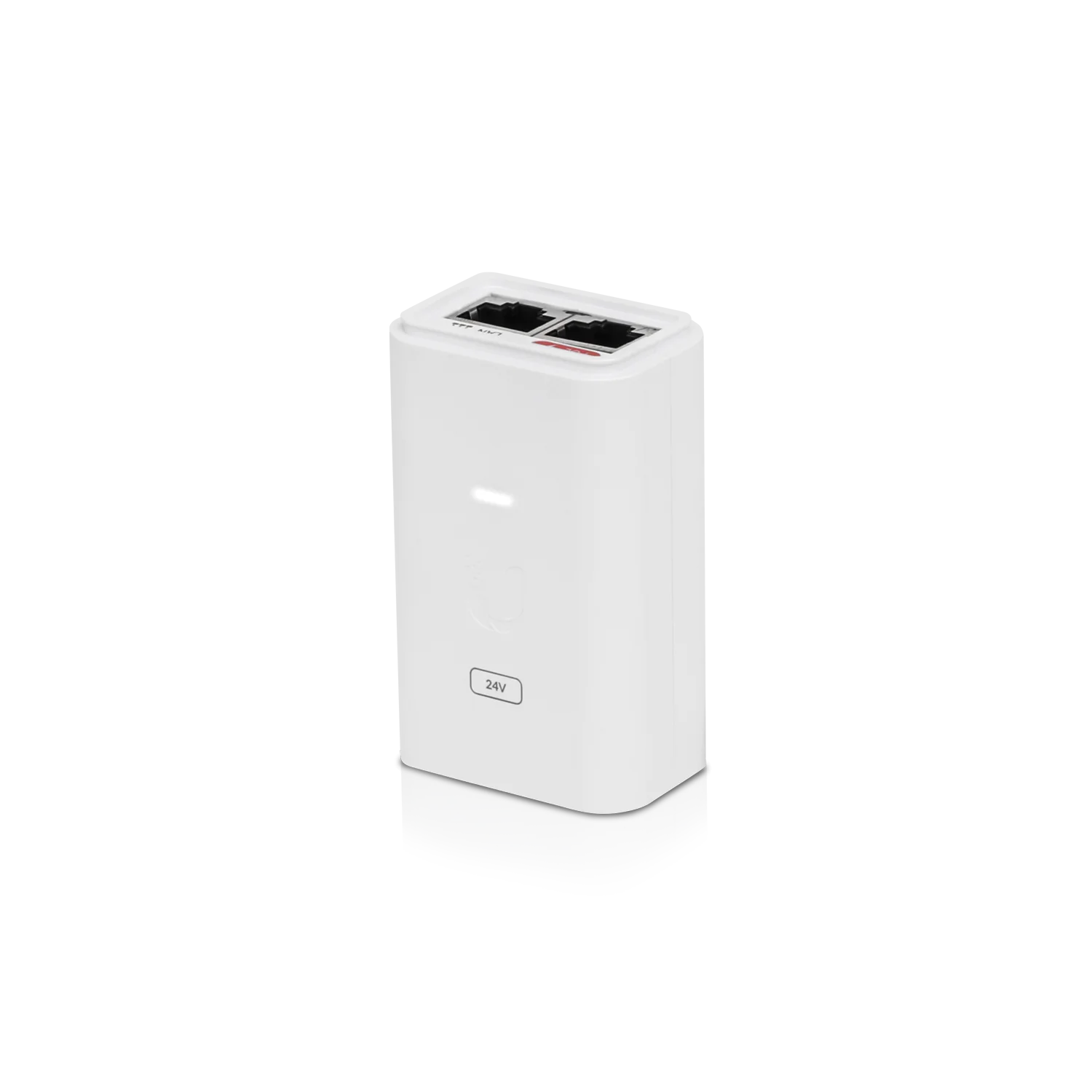 Ubiquiti POE Injector, 24V, 12W, Gigabit Port POE-24-12W-G-WH 