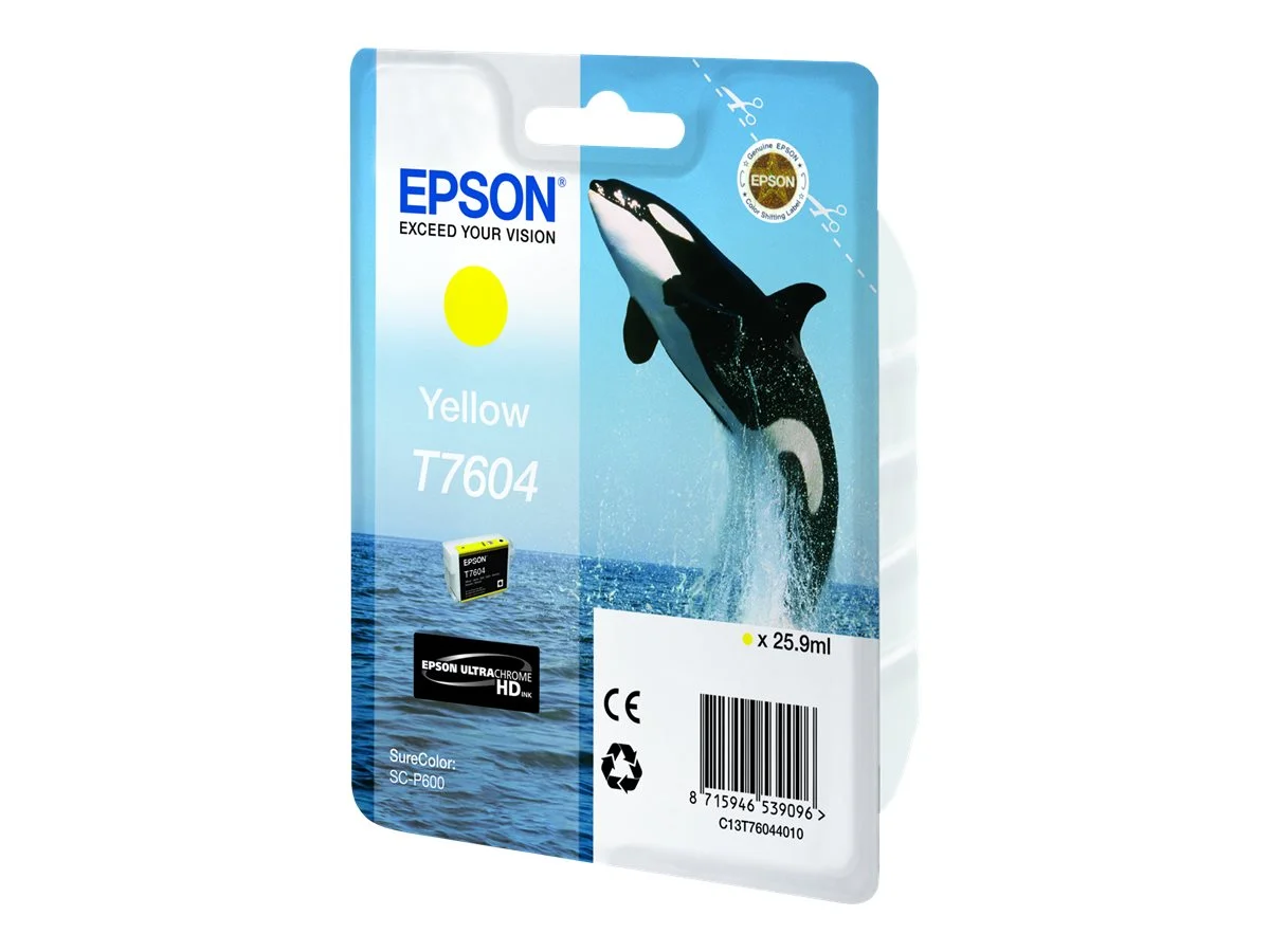 EPSON 5LB T7604 ink cartridge yellow