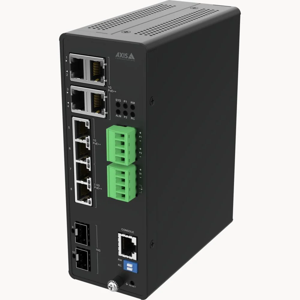 AXIS Zubehör Industrial PoE++ Switch D8208-R