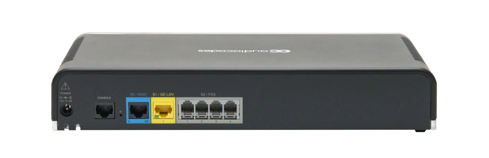 Audiocodes MediaPack 504 analog VoIP gateway with 2 FXS Voice Interfaces with software upgradable option to 4 FXS