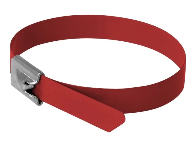 DELOCK Kabelbinder L 400 x B 7,9mm rot