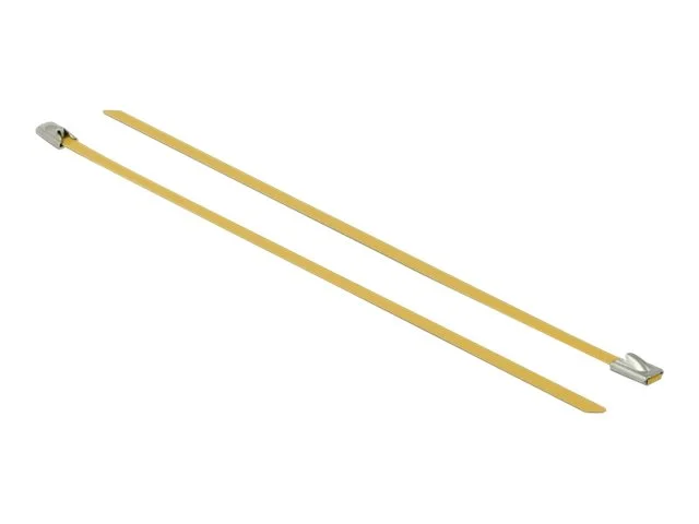 DELOCK Kabelbinder L 200 x B 4,6mm gelb