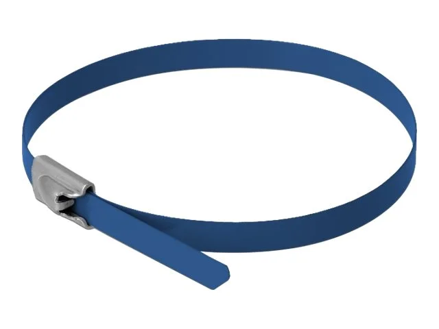 DELOCK Kabelbinder L 200 x B 4,6mm blau