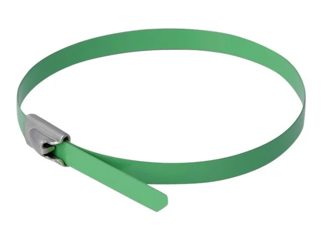 DELOCK Kabelbinder L 400 x B 4,6mm grün