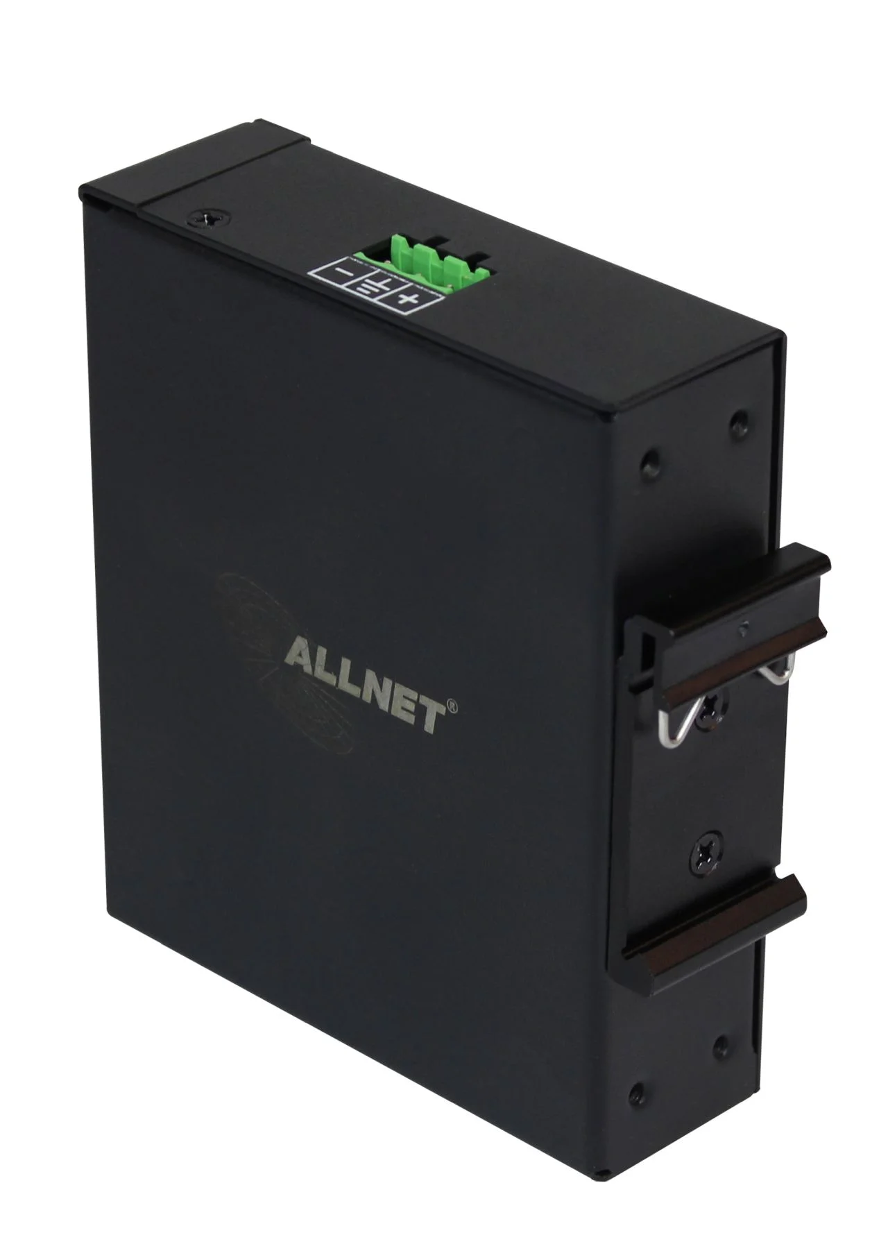 ALLNET PoE Injektor Industrial Gigabit / PoE BT (15,4W/30W/90W) / DIN / Metallgehäuse / " ALL-PI2014-I-BT90"