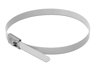 DELOCK Kabelbinder L 200 x B 4,6mm weiss