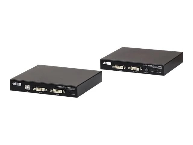ATEN CE624 USB 2.0 DVI Dual KVM Extender