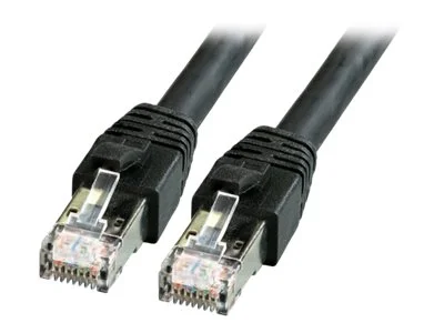 EFB Patchkabel S/FTP Cat8 BC LSZH SCHWAR