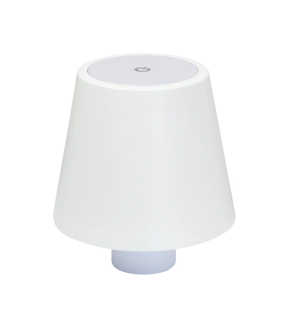 Synergy 21 LED Tischleuchte Akku für Flaschen, outdoor IP54, Touch Switch dimmbar, weiss