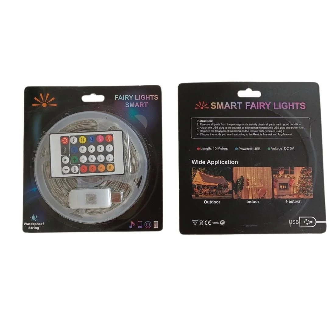 Synergy 21 Pixel LED DIGITAL Lichterkette IP65 10M USB