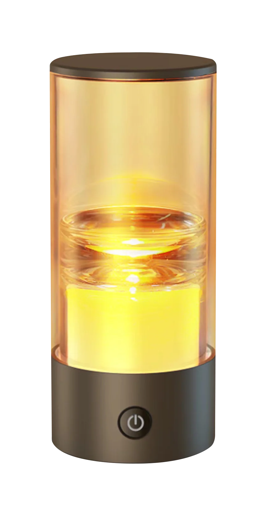 Synergy 21 LED Teelicht Akku, outdoor IPX5, Touch Switch dimmbar, stahlgrau