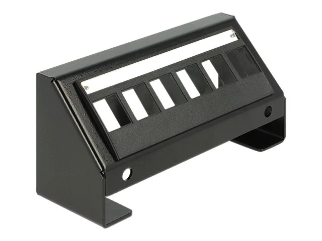 DELOCK Keystone Multimedia Panel 6 Port