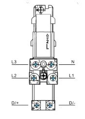 Powergear 3PH EINSPEISER DALI 3, RECHTS, Weiß