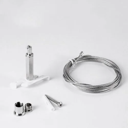 Powergear 3PH SEIL-AUFHÄNGUNG EZCLICK, Weiß, 5 meter NEW