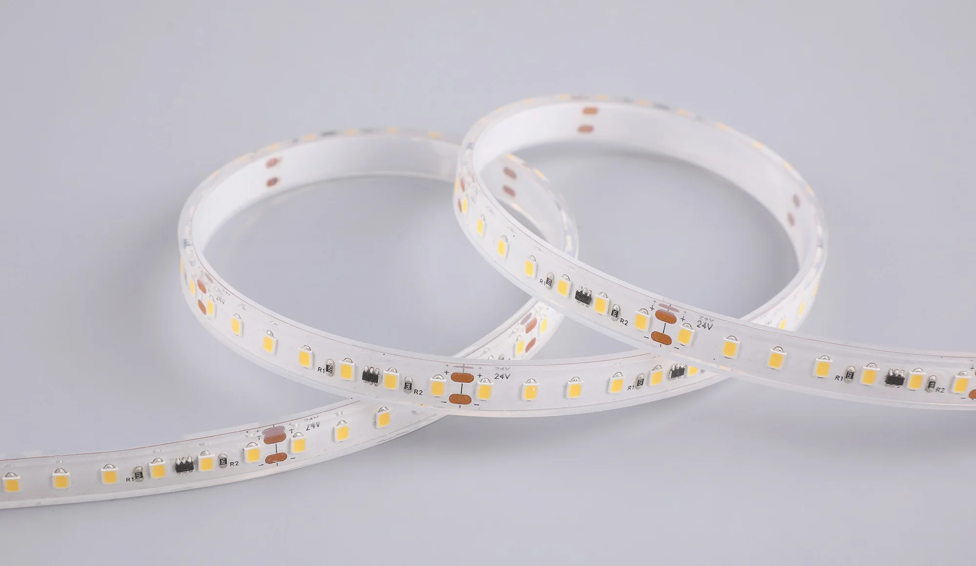 Synergy 21 LED Flex Strip 2835 - 126 WW DC24V 48W IP67+ Sauna/Wellness