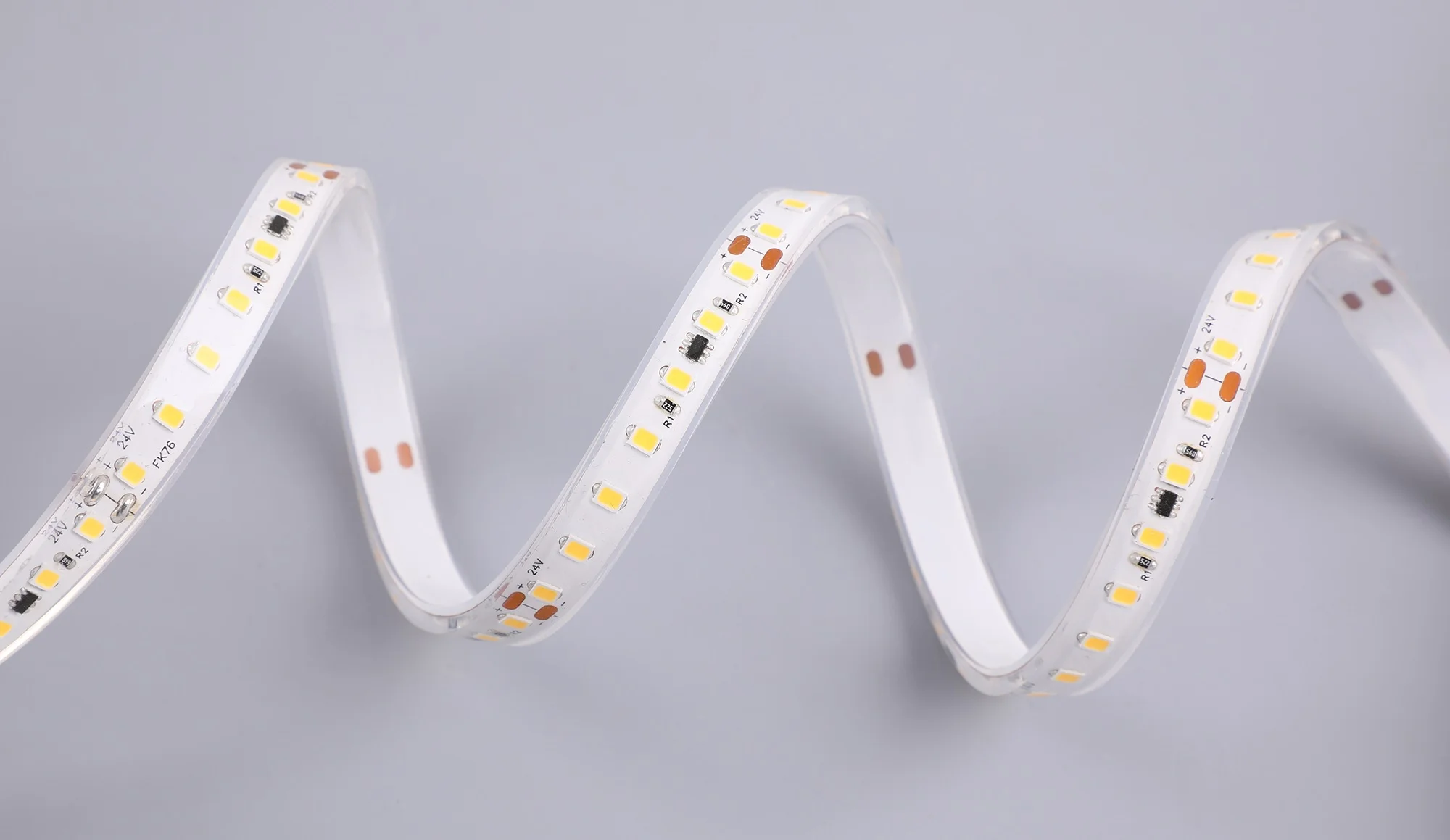 Synergy 21 LED Flex Strip 2835 - 126 SWW DC24V 48W IP67+ Sauna/Wellness