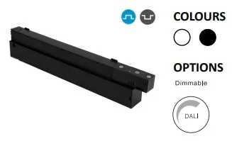 Powergear 48V LED-NETZTEIL 48VDC 200W, Schwarz Casambi zu DALI