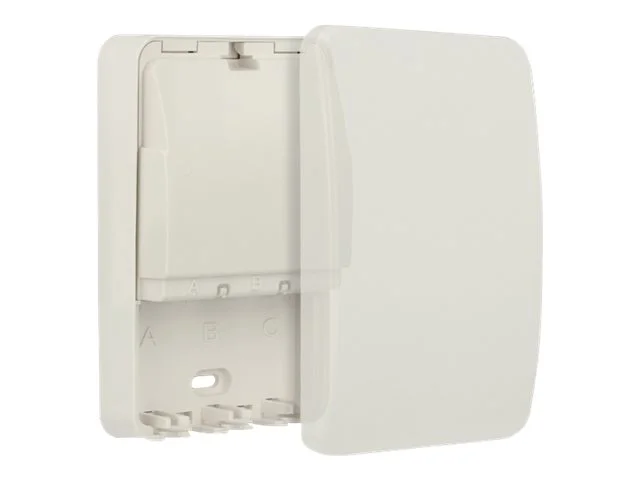 DELOCK Keystone Leergehäuse 3 Port gesch