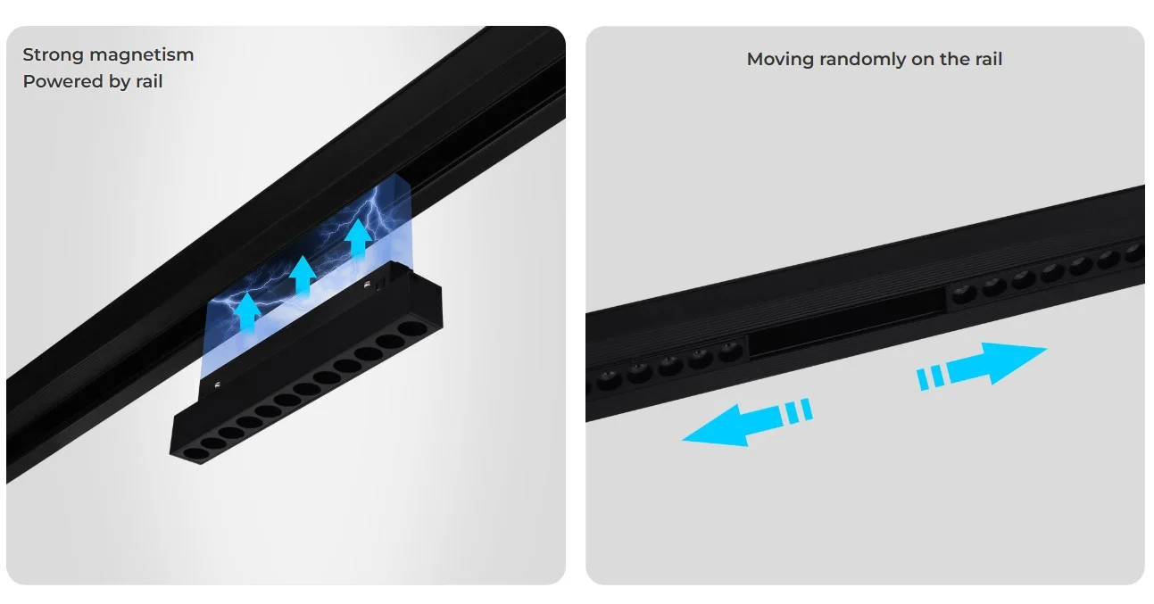 Synergy 21 LED 48V Track Grille Light 10W CCT 2,4G *Milight/Miboxer*