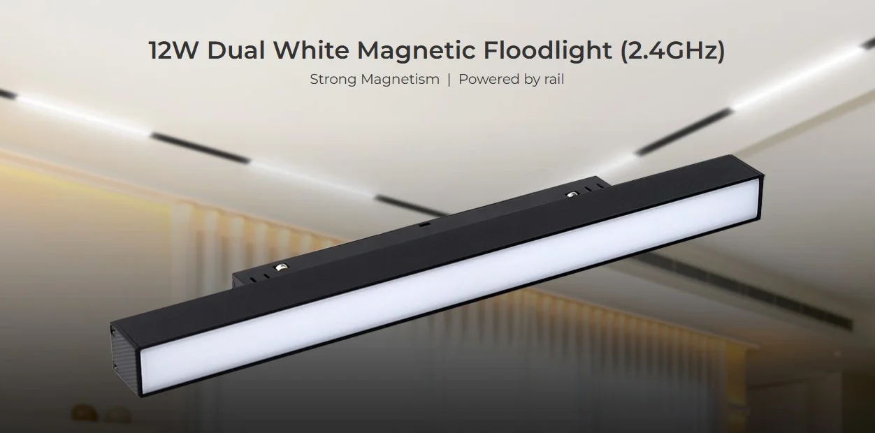 Synergy 21 LED 48V Track Floodlight 12W CCT 2,4G *Milight/Miboxer*