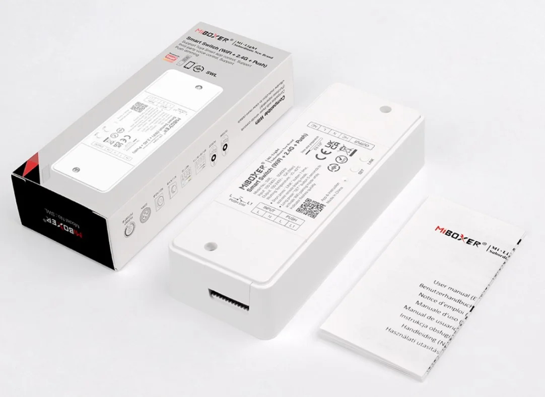Synergy 21 LED Wifi Smart Switch WiFi + 2,4G + Push *Milight/Miboxer*