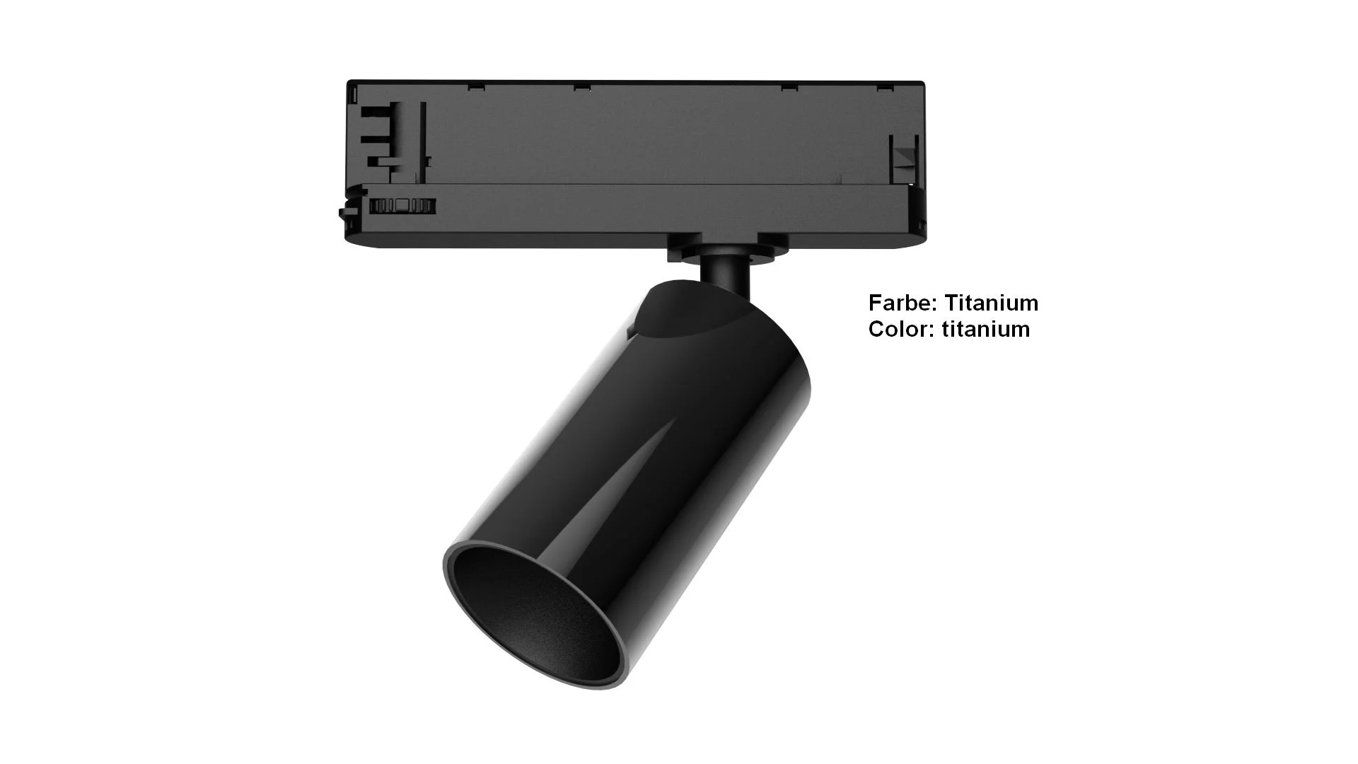 Synergy 21 LED Track-Serie für Stromschiene 3PH VLF-Serie weiß 3000K (Standard integrated Adapter)