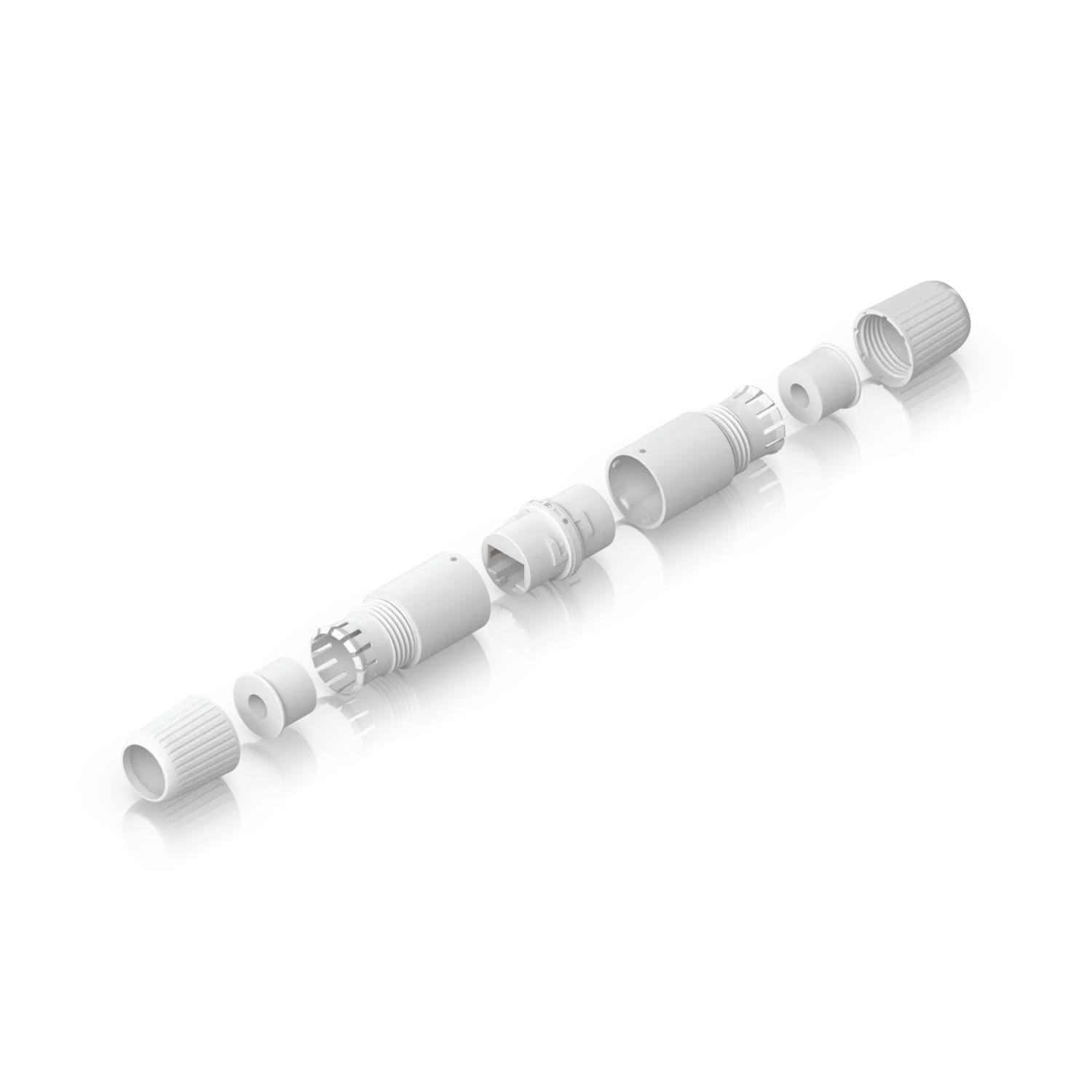 Ubiquiti RJ45 Inline Coupler Outdoor • 2er Pack • UACC-RJ45-Coupler-C6A-Outdoor