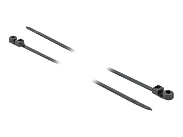 DELOCK Kabelb L 400 x B 7,6mm schw 10St