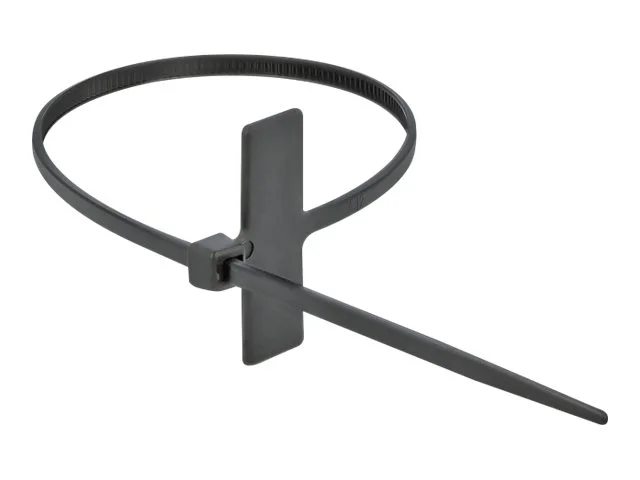 DELOCK Kabelb L 200 x B 2,5mm schw 10St