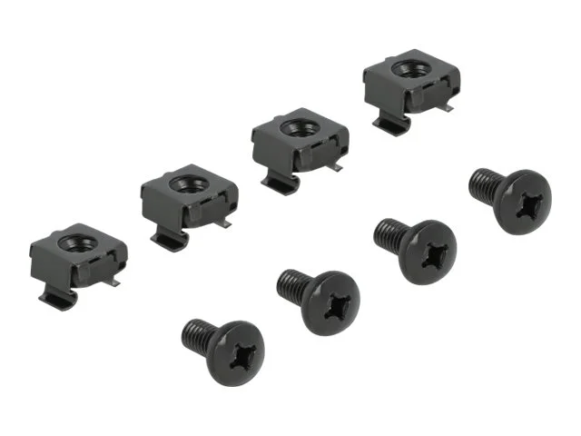 DELOCK 19z Blindabdeckung 1 HE schwarz