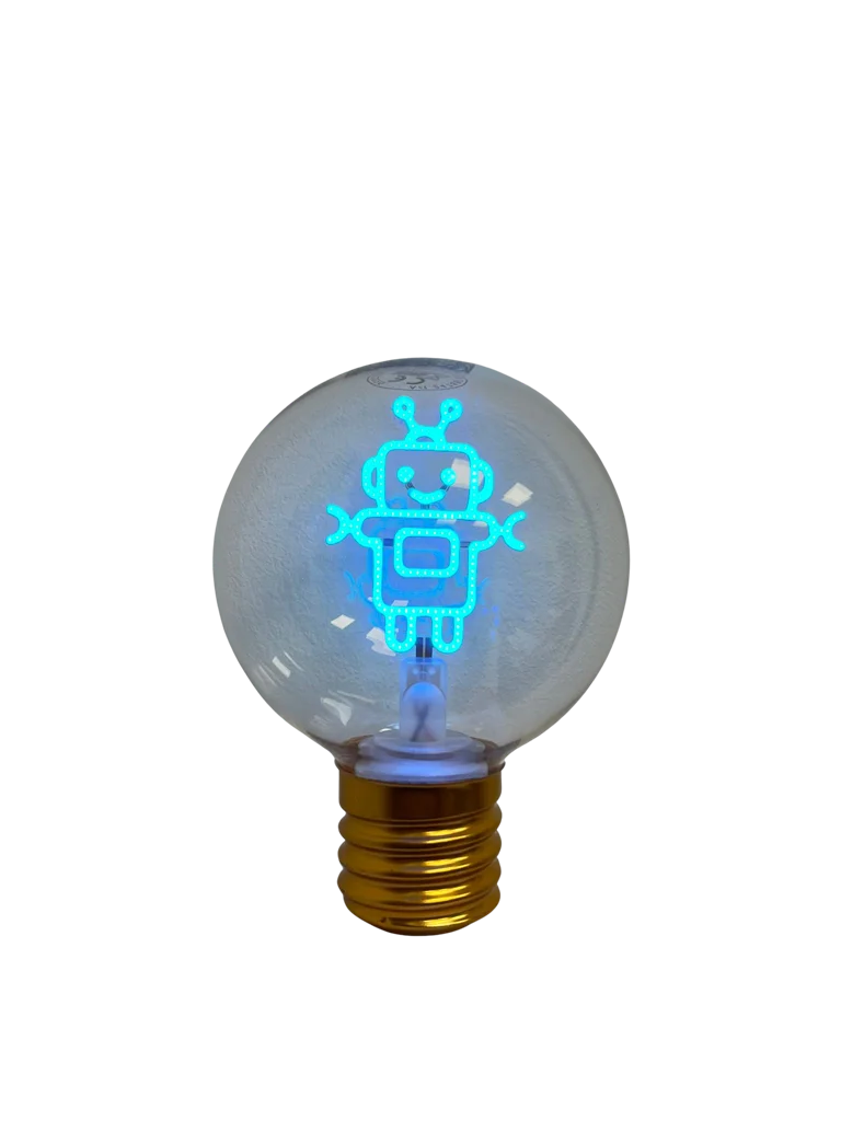 Synergy 21 LED Retrofit E40 Deko Bulb G95-Robot Aufladbar